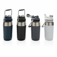 Vakuumska boca s dvostrukim poklopcem od nehrđajućeg čelika 500 ml - XD Collection