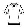 THC BERLIN WOMEN WH Ženska polo majica