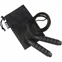 soft skipping rope in recycled PET pouch