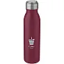 Harper 700 ml stainless steel sport bottle with metal loop