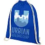 Orissa 100 g/m² GOTS organic cotton drawstring backpack