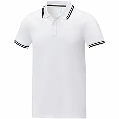 short sleeve men's tipping polo - Elevate Life
