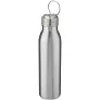 Harper 700 ml stainless steel sport bottle with metal loop