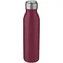 Harper 700 ml stainless steel sport bottle with metal loop