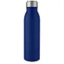 Harper 700 ml stainless steel sport bottle with metal loop