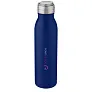 Harper 700 ml stainless steel sport bottle with metal loop