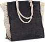 SHOPPING BAG WITH MESH GUSSET- 260 g/m² - Kimood