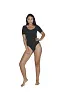  WOMEN'S COTTON SPANDEX DANCE BODYSUIT - American Apparel