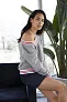 WOMEN'S HEAVY TERRY SPORT SWEATSHIRT - American Apparel