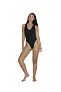  WOMEN'S COTTON SPANDEX TANK THONG BODYSUIT - American Apparel