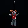 REINDEER reflective key ring