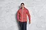 Siva zip hoodica - 225 g/m² - Just Hoods