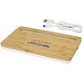 Medake 10W bamboo desktop wireless charger - Avenue