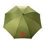  23" Impact AWARE™ RPET 190T auto open bamboo umbrella - XD Collection