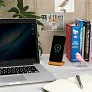  FSC® certified bamboo 5W wireless charging stand - XD Collection