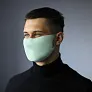  Reusable face mask with filter space and silver ions