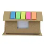  Memo holder "house", notebook, sticky notes