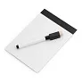  Magnetic writing board, marker with felt tip, eraser