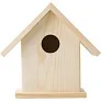  Birdhouse painting set, paints and brush