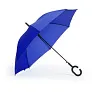  Windproof automatic umbrella, C shaped handle