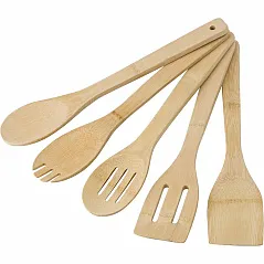 5-dijelni kuhinjski set od bambusa