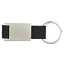  Keyring with metal badge