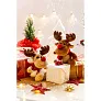 Remo Cream Plush reindeer