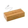  Bamboo wireless charger 5W, clock
