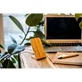  B'RIGHT bamboo wireless charger 10W, phone stand