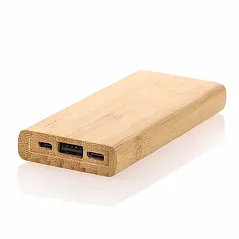 B'RIGHT prijenosna baterija od bambusa 5000 mAh