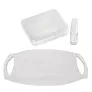  Set in box, spray bottle for disinfectant and reusable face mask with filter space and silver ions