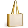  Laminated jute shopping bag with laminated cotton element