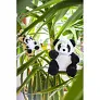 Bea Plush panda, keyring
