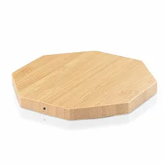 5W bežični punjač od bambusa