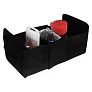  Foldable car organizer with cooler compartment