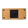 Bamboo wireless charger 5W, clock
