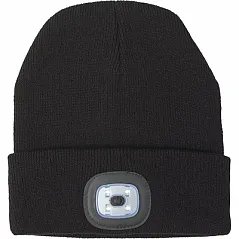 Winter hat with COB light
