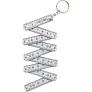  Keyring, folding meter 50cm