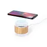  Bamboo wireless speaker 3W, wireless charger 5W