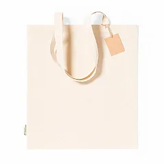 Torba za kupovinu od organskog pamuka, 140 g/m2