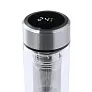  Glass vacuum flask 300 ml with touch digital beverage temperature display and sieve stopping dregs