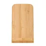  B'RIGHT bamboo wireless charger 10W, phone stand