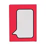  Memo holder "speech bubble", sticky notes