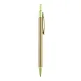  Ball pen with paper barrel and coloured bamboo fibre details