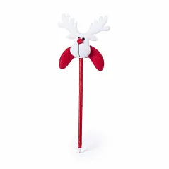 Ball pen with Christmas pattern