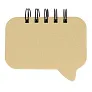  Memo holder "speech bubble", sticky notes