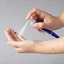  Ball pen with atomizer and cap