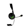  Headset: headphones with microphone