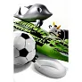  Inflatable beach ball "football"