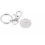  Keyring with shopping cart coin